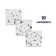 Trend White Terrazzo Multicolour Wall and Floor Tile
