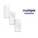 Barnaby White Marble Effect Gloss Vitrified Ceramic Wall and Floor Tile