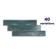 Cool Ocean Blue Brick Effect Matt Ceramic Wall Tile