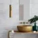 Garner White Decor Onyx Marble Effect Gloss Ceramic Wall Tile