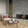 Ruy Stone Grey Drywall Effect Ceramic Wall Cladding Tile