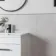 Bercy Light Grey Concrete Effect Matt Ceramic Wall Tile
