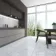 Carrera Gold Marble Effect Rectified Polished Porcelain Floor Tile