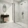 Electra Light Grey Crystal Marble Effect Matt Porcelain Tile