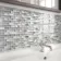Georgia Smoke Grey Glass Mosaic