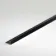 12mm Matt Black Flat Metal Trim