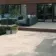 Merlot Bone Slate Effect Large Outdoor Porcelain Slab Tile