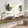 Ponto White Stone Effect Gloss Ceramic Wall Tile