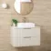 Travertino Beige Stone Effect Matt Porcelain Wall & Floor Tile
