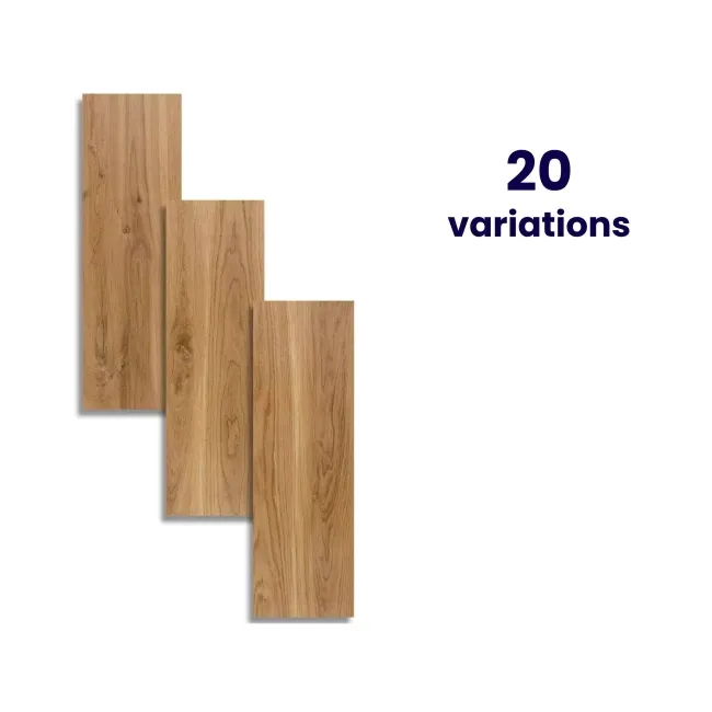 Timber Oak Wood Effect Matt Porcelain Floor Tile