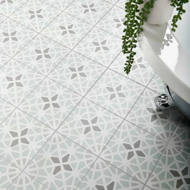 Adele Green Sea Floor Tile