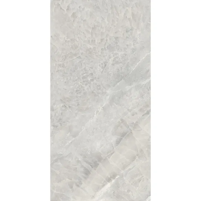 Electra Light Grey Crystal Marble Effect Matt Porcelain Tile