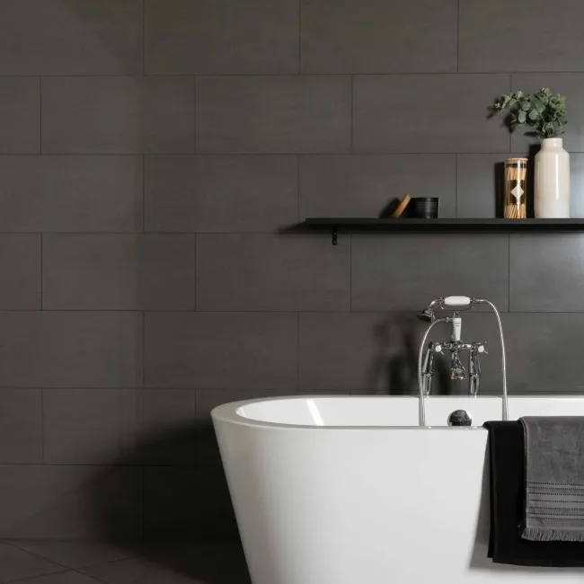 Lounge Grey Polished Porcelain Wall and Floor Tile