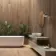 Dakaris Nut Slatted Wood Effect Matt Porcelain Tile
