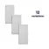 Neeko White Stone Effect Matt Porcelain Tile