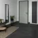 Concrete Effect Anthracite Tile Luxury Click Vinyl Flooring 5mm