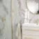 Fenndi Gold Marble Effect Polished Porcelain Tile