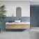 Seven Blue Matt Ceramic Wall Tile