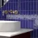 Victorian Style Cobalt Gloss Porcelain Wall Tile