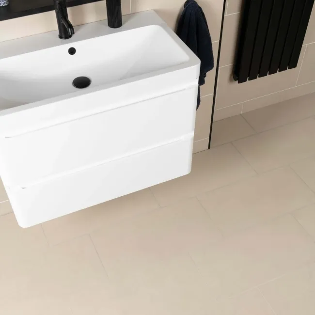 Lounge Ivory Matt Porcelain Wall and Floor Tile