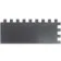 6mm Rubi INOXStainless Steel Notched Trowel