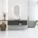 Barbados White Marble Effect Polished Porcelain Wall and Floor Tiles