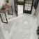 Carrera Gold Marble Effect Rectified Large Polished Porcelain Floor Tile