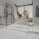 Carrera White Marble Effect Matt Porcelain Wall and Floor Tile