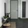 Concrete Effect Anthracite Tile Luxury Click Vinyl Flooring 5mm