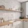Cool Ash Grey Brick Effect Matt Ceramic Wall Tile