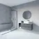 Elconi Light Grey Large Concrete Effect Matt Porcelain Floor Tile