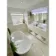 Carrara Gold Gloss Marble Effect Vitrified Ceramic Floor Tile