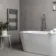 Lounge Light Grey Polished Porcelain Wall and Floor Tile