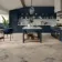 Modern Travertine Effect Beige Matt Large Porcelain Floor Tile