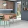 Seven Blue Matt Ceramic Wall Tile