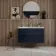 Dakaris Nut Slatted Wood Effect Matt Porcelain Tile