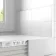 12mm White Square Edge Metal Trim