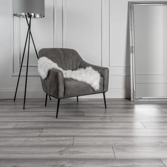 Craft Classic Grey Oak Pure+ Laminate Flooring 12mm