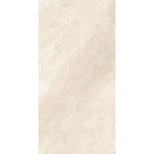 Glacier Beige Stone Effect Polished Porcelain Wall and Floor Tile