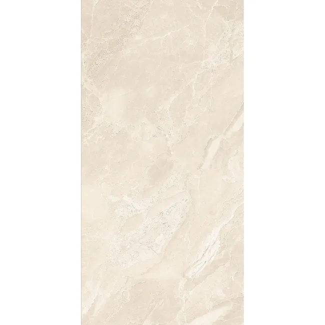 Glacier Beige Stone Effect Polished Porcelain Wall and Floor Tile