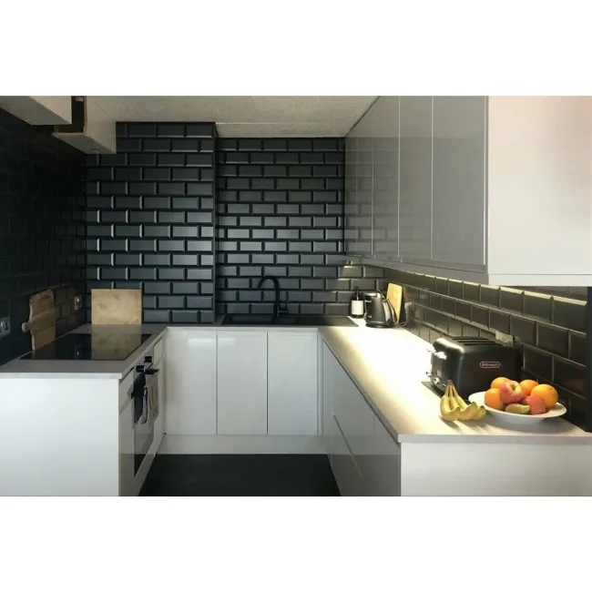 Metro Matt Black Wall Tiles 