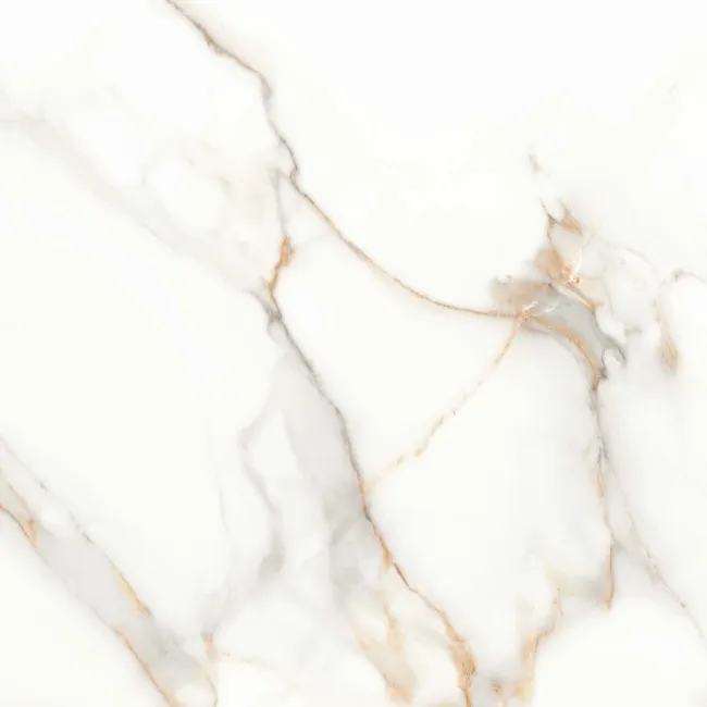 Lumiere Golden Grey Marble Effect Large Polished Porcelain Tile