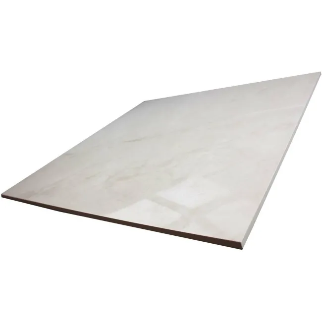 Muse White Italian Polished Porcelain Floor Tiles