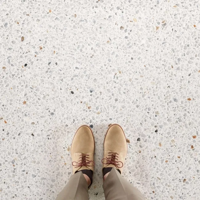 Roca Pigment Terrazzo Effect Semi Polished Porcelain Tile