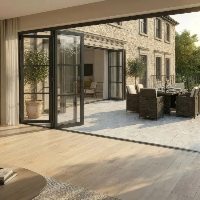 Ura Grey Stone Effect Matt Porcelain Outdoor Slab Tile
