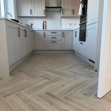 Timber Greige Wood Effect Matt Porcelain Floor Tile