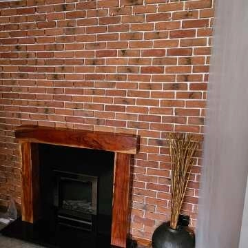 15mm Mixed Red Blend Brick Slips