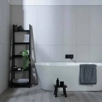 Colony White Stone Effect Matt Ceramic Wall Tile