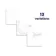 Carrara White Gloss Marble Effect Ceramic Floor Tile 