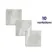 Alessia Light Grey Marble Effect Polished Porcelain Floor Tile